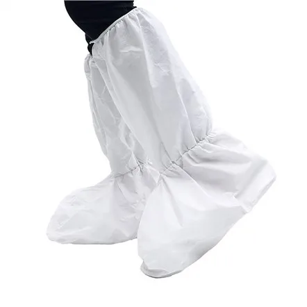 Microporous Boot Cover with PVC Sole