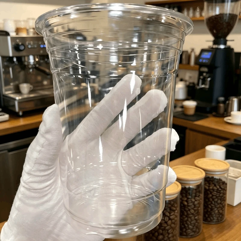 16oz PET Bubble Tea Cups With Lids suppliers