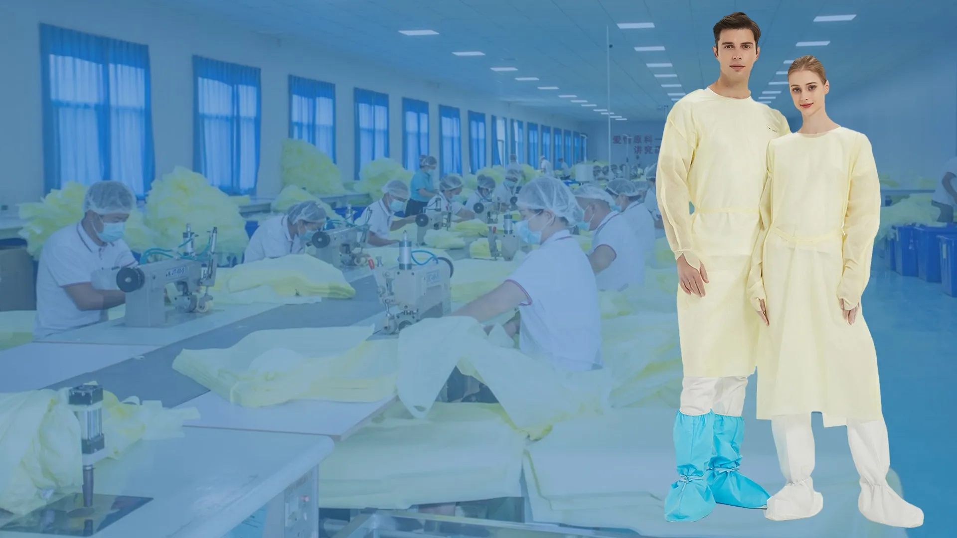 disposable AAMI Isolation Gown