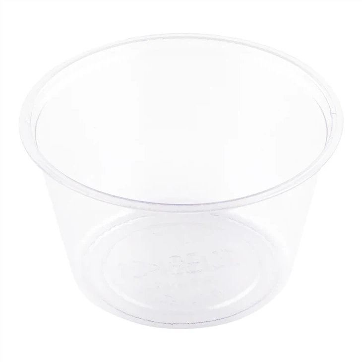 Compostable Clear PLA Plastic Portion Cup