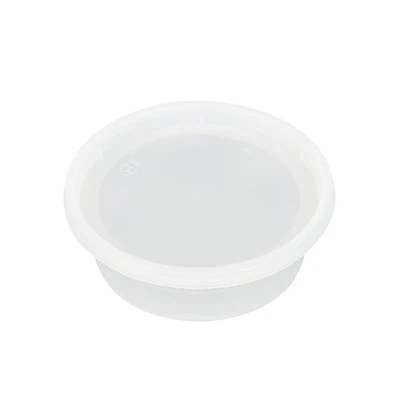 8oz PP Plastic Soup Bowl With Lid